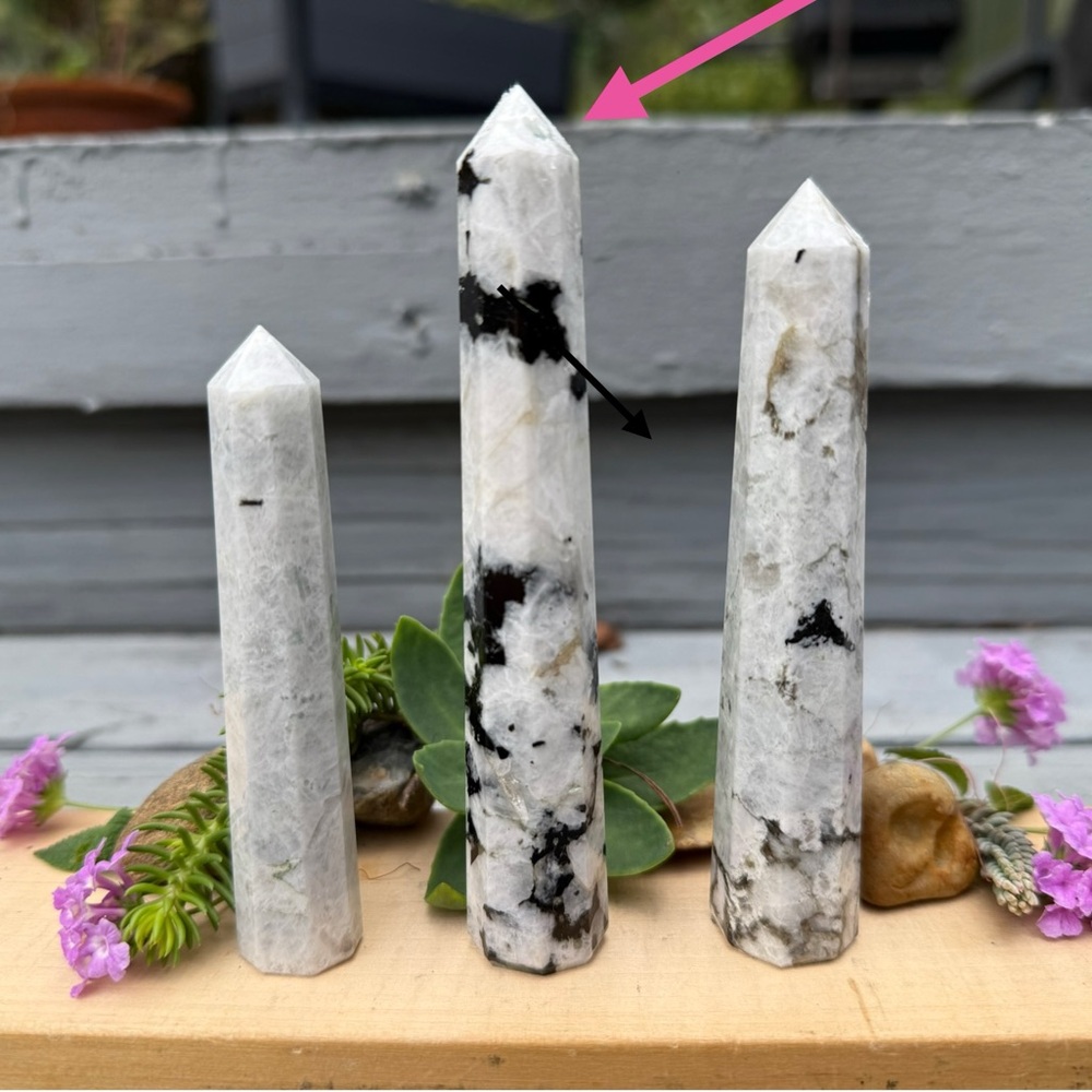 Rainbow Moonstone Tower 5”